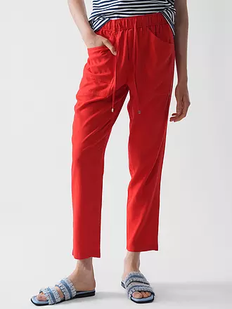 S.OLIVER | Pantalon Coupe Jogging | rot
